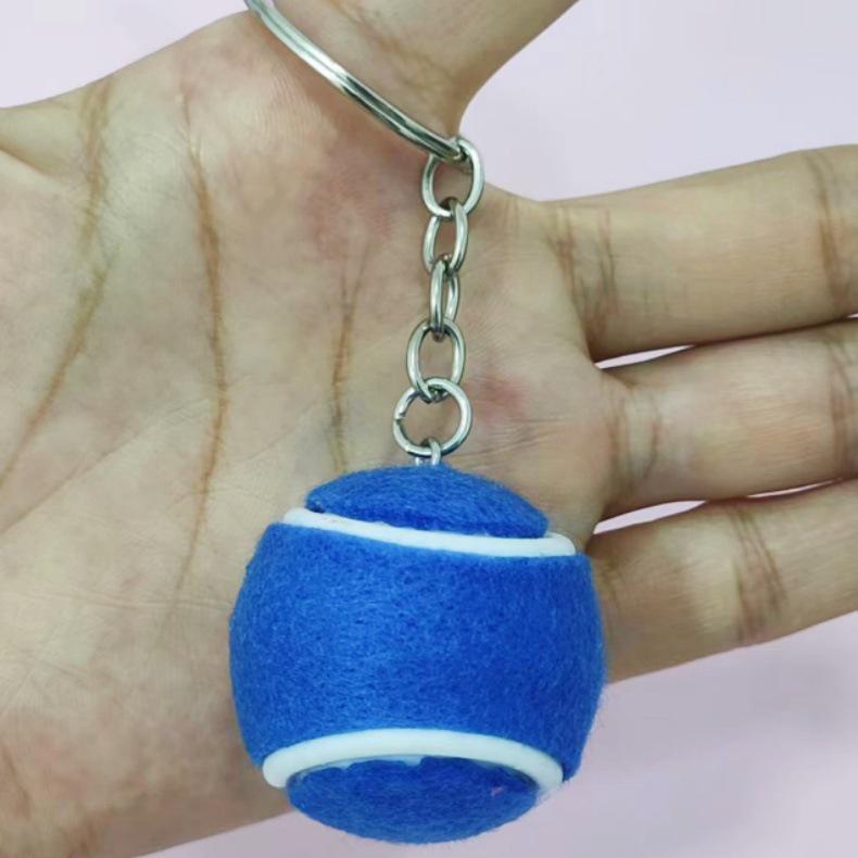 3.8cm Tennis Keychain Charms: Sports Gifts & Accessories