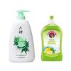 Liou Shen Fresh Moisturizing Shower Gel & Lemon Dish Soap Combo
