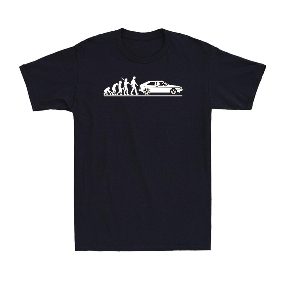 Evolution of Man Funny Classic Car Evolution Car Repair Men T-shirt XXXXL