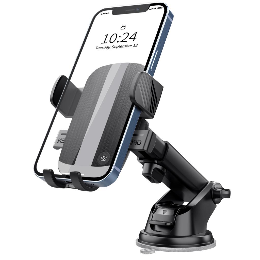ML227 For Car Dashboard/Windshield 360 Degree Rotation Suction Cup Base Phone Holder with Extendable Arm
