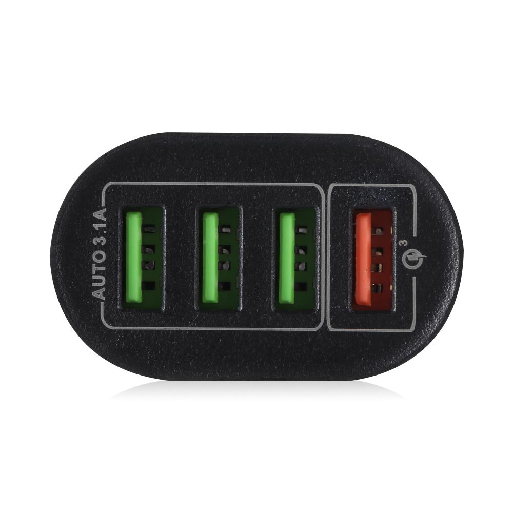 Universal 48W 4 USB Charger EU US Plug 5V 3A Fast Charging Wall Adapter Travel Plug For Iphone Ipad Mini For Samsung For Xiaomi