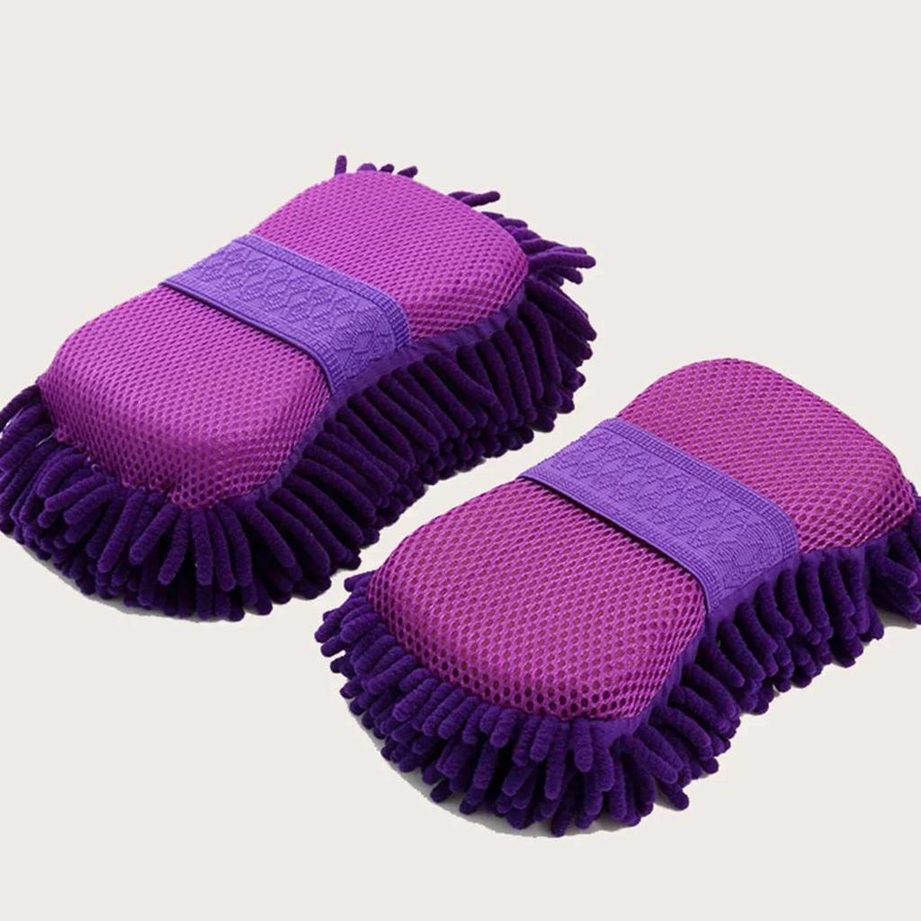 Autowaschschwammbürste, weiche Chenille-Mikrofaser-Waschbürste, Autokarosseriereinigung, Wasseraufnahmebürsten, Detaillierungswaschmaschine