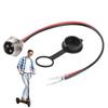 Electric Scooter Charging Port Connector Electric Scooter 3 Pin Charging Port Dustproof and Waterproof Design Charging Port