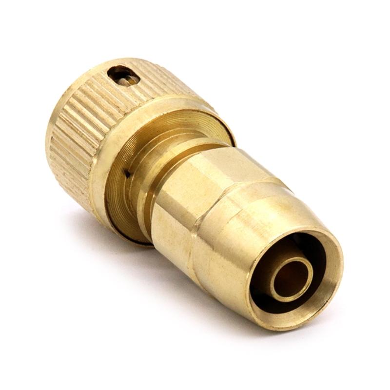 Connettore Telescopico in Ottone da 3/8 di Pollice Connettori per Tubi dell'Acqua Espandibili Retrattili Raccordi di Collegamento per Lavaggio Auto
