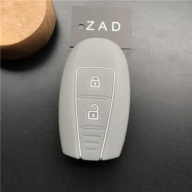 ZAD silicone key fob cover case hood skin protect holder for SUZUKI Swift Sport SX4 SCORSS grand vitara remote car accessori