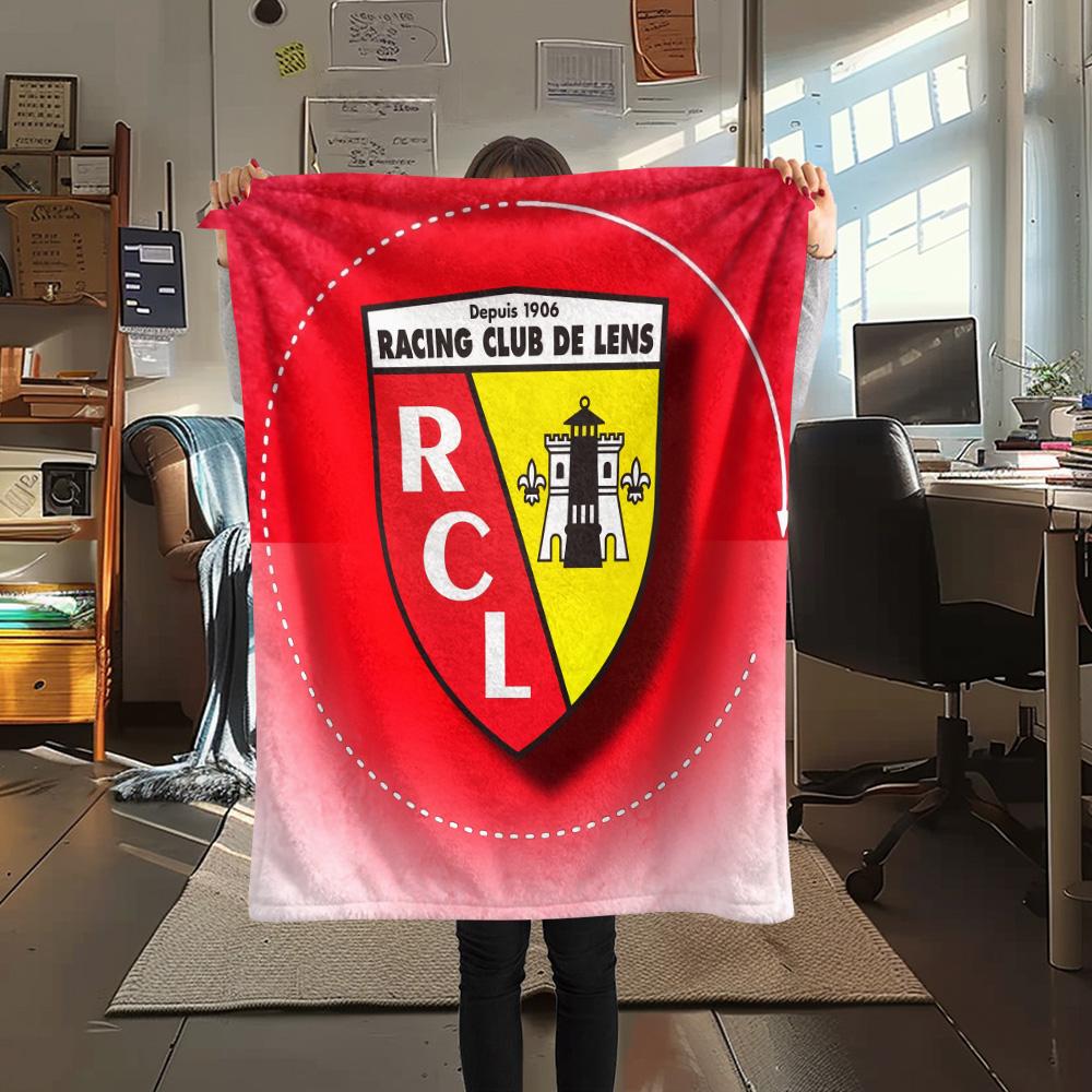 RC Lens Print Flannel Blanket, High quality Comfortable for All Seasons, Home Decor, Warmth and Comfort