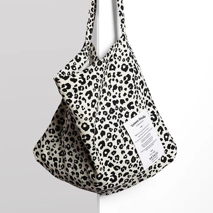 Veteze Pattern Eco Bag (WHITE LEOPARD)
