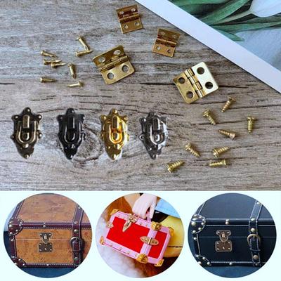 Box Accessories Manual Dollhouse Metal Crafts Box Case Corner Doll Bags Parts Suitcase Protector