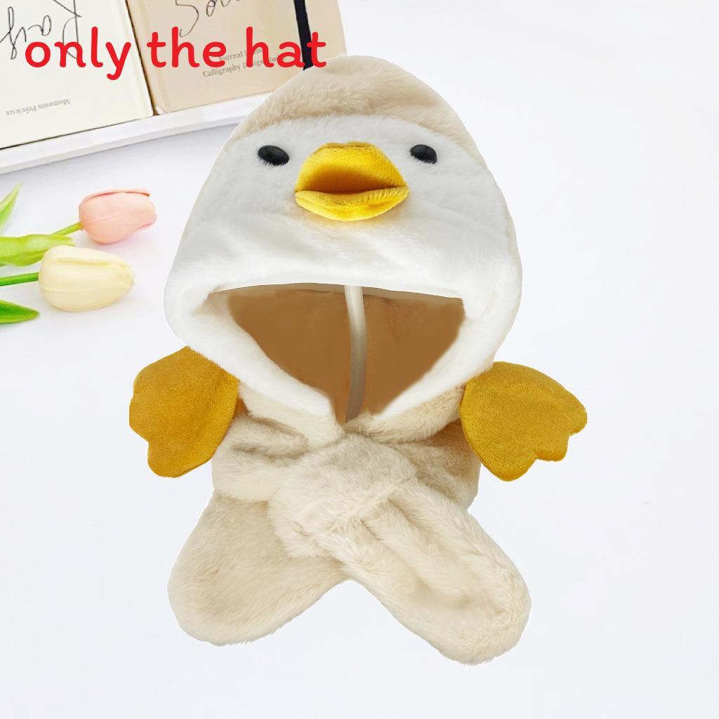 Winter Baby Deer Earmuff Hat With Plush Scarf For Girls And Boys