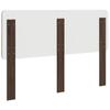 Headboard in Brown Oak Look Wood Based Material
