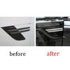 For Range Rover Sport 2014-2017 Matte Silver Side Fender Air Wing Vent Strip 4PC