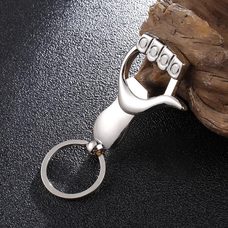 Metall Schlüsselanhänger Flaschenöffner Hand/Fuß Flaschenöffner Schlüsselanhänger Metall Auto Schlüsselring