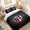 Bedding Set 1 Duvet Cover 2 Pillowcases Bologna FC Print Bedroom Home Decoration