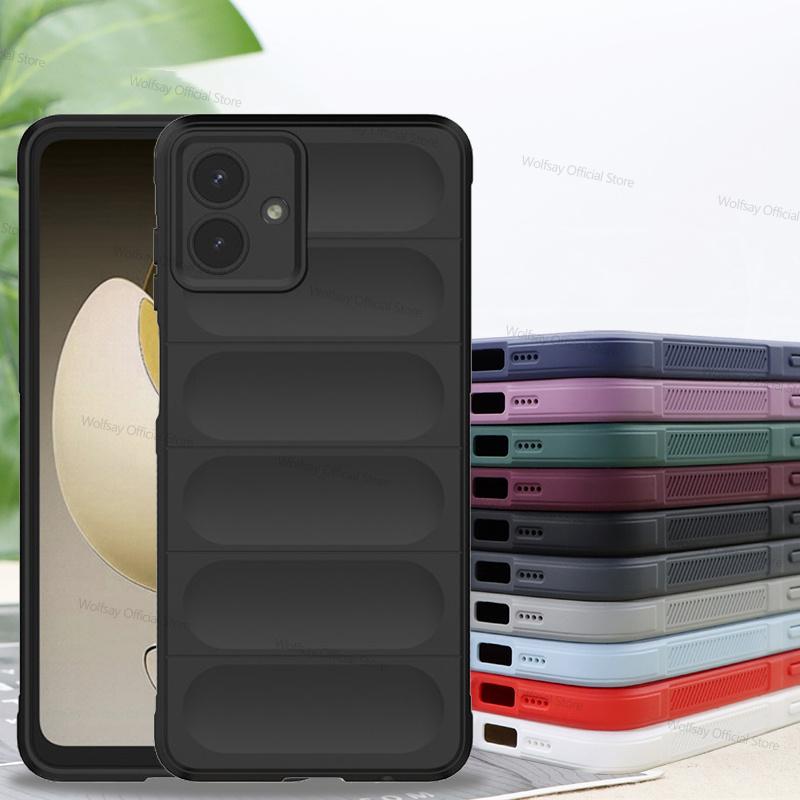 For Samsung Galaxy A07 4G Deksel Samsung Galaxy A07 4G Beskyttelsesdeksel Sklisikkert Silikon Støtsikkert Beskyttende Telefondeksel Galaxy A07 4G