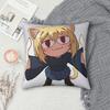 Neco Arc Lustiges Meme Kawaii Quadratische Kissenhülle Kissenbezug Kissenhülle Überwurf-Kissenbezug für Zuhause Schlafzimmer Auto