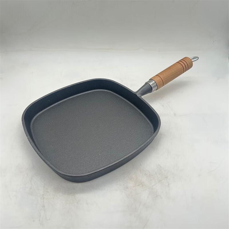 ZISIZ Verdickte Gusseisen-Steakpfanne