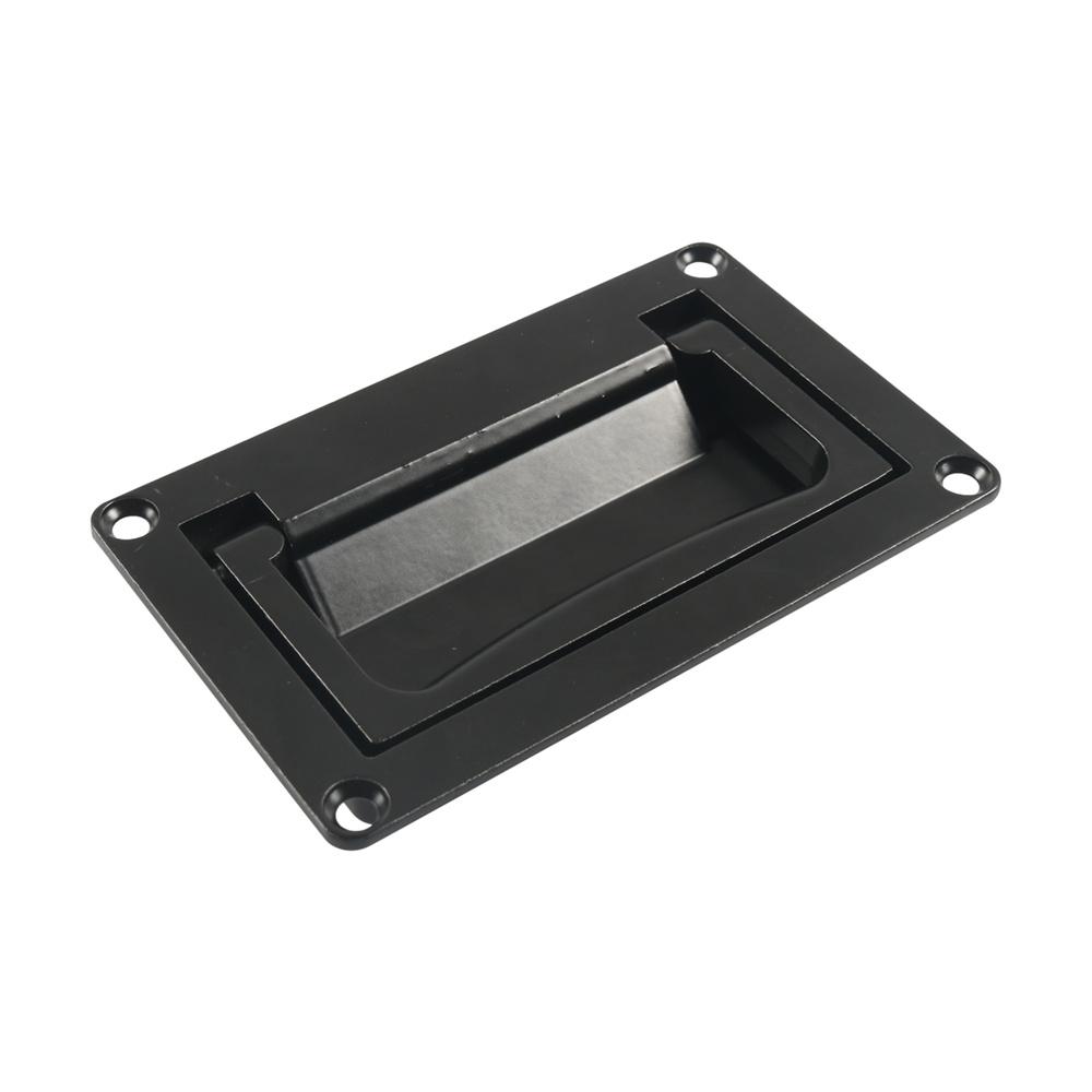 Recessed Pull Handles w/Mount Screws, Black, for Deck Hatches