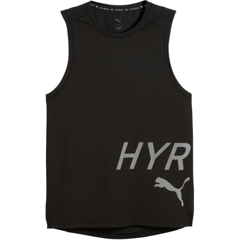 Puma X Hyrox Outdoor Sports Comfortable Fashion Letter Round Neck Sleeveless Vest Men vest Black 529230-01