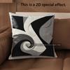 2D Modern Geometric Abstract Pattern Cushion Covers Pattern Cushion Cover Suitable For Sofa Bedroom Car Pillow Cover