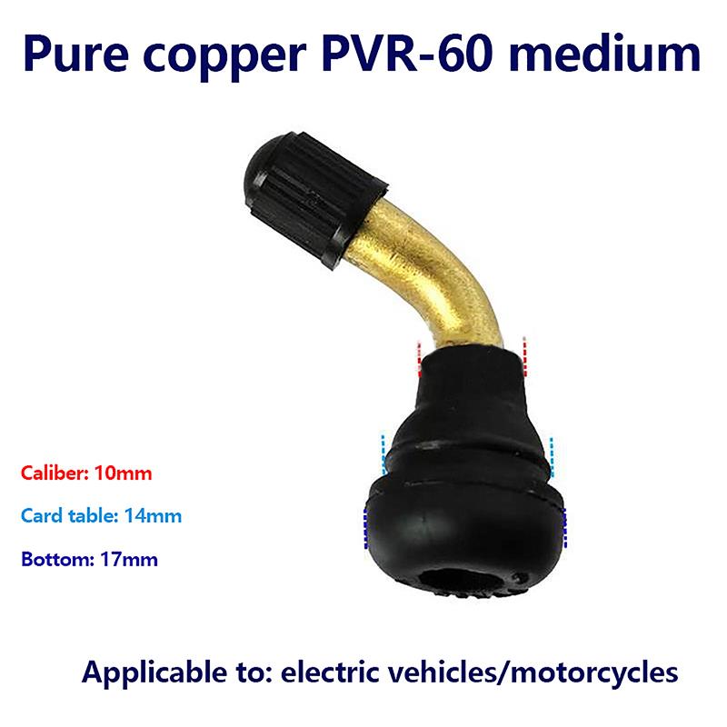1Pcs Tubeless Tyre Valve Stems For Electric Scooter Bike Degree Air Tyre Valve Stem For Motorcycle Dirt Bikes