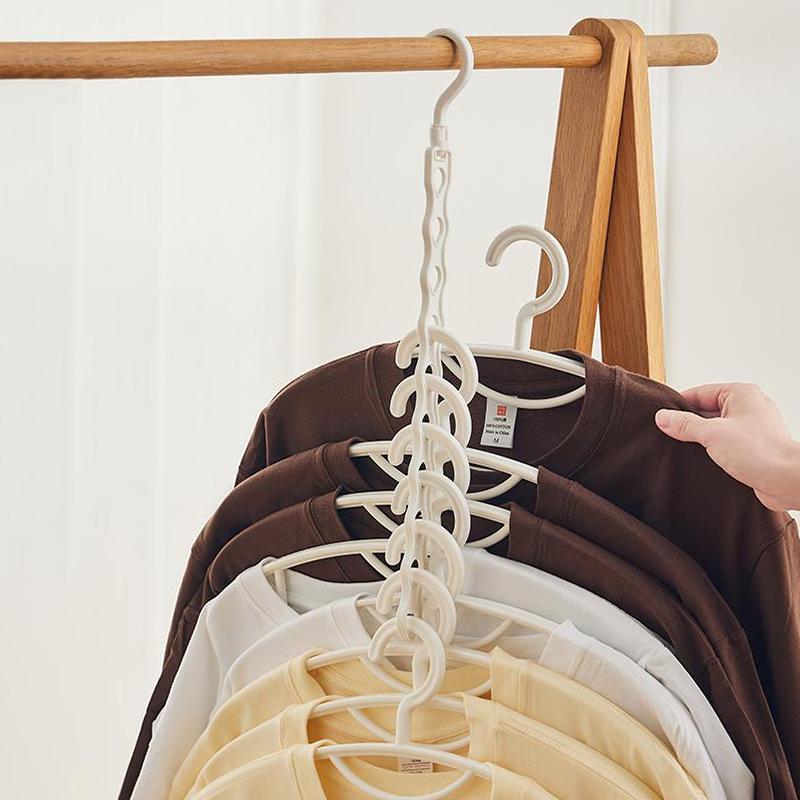 Multifunctional Clothes Hanger Storage Rack For Home Hanging Clothes Dormitory Folding Clothes Drying Rack To Save Space Bedroom