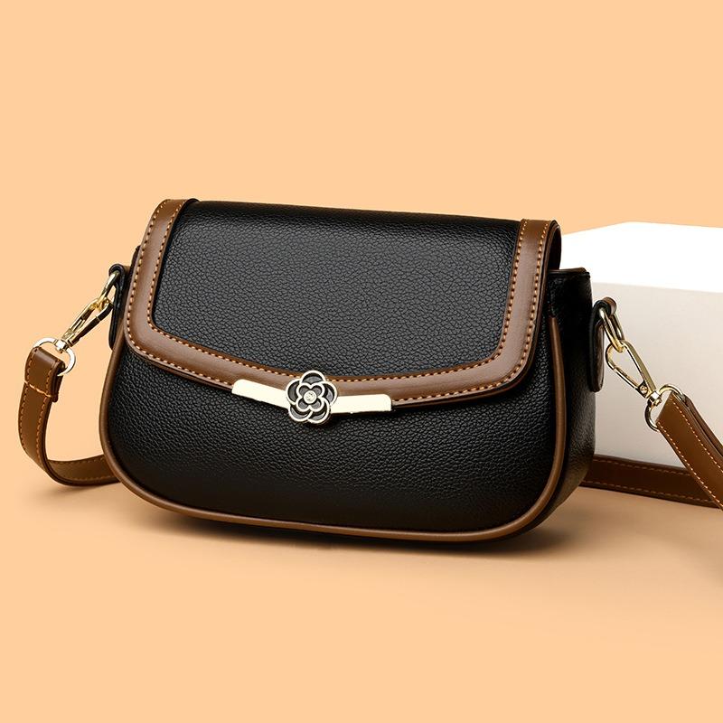 Women's bag new fashionable versatile foreign style high-end texture explosive small bag shoulder messenger bag
