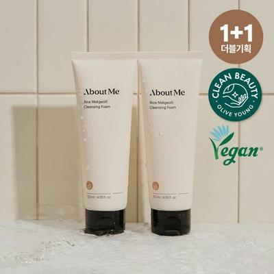 Informazioni su di me Schiuma detergente Rice Makgeolli Double Special (120ml+120ml)