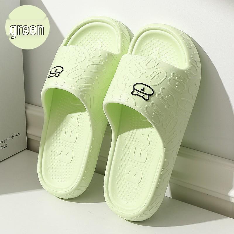 EVA Slippers: Women's Summer Couple Indoor, Thick Sole, Non-Slip, Cool, Men’s Plus Size 'Stepping On Clouds' Comfort