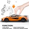 1:32 Scale McLaren 600LT Metal Car Model, Pull Back Cars with Sound and LEDs, Diecast Car Toy Cars, Birthday Gift for Boys and Girls