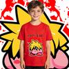 Kids Kirby Cloud Print Cotton T Shirt Boys Girls Casual Summer Top Soft Breathable Childrens Tee