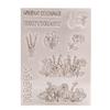 Clear Stamp Seals Flower Transparent Stamp Leaves Silicone Stamp for Album Cards Journal Scrapbooking Decorations