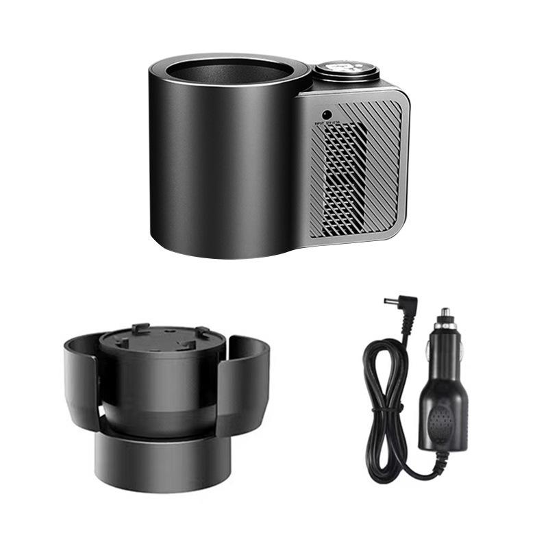 Smart 12V Dual-Use Car Cup: Fast Cooling  Heating Insulation Cup