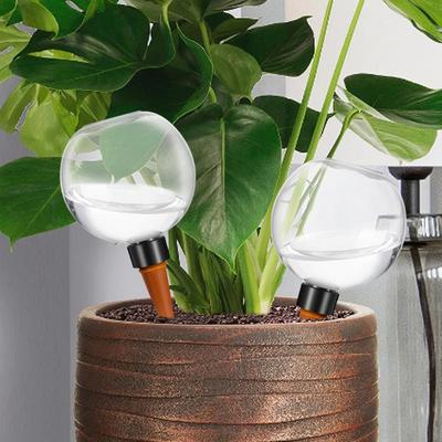 Watering Globe Stakes Automatic Plant Watering Bulbs Reusable Lazy Watering Device Insert Flowers Self Watering Globe