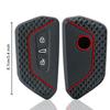 New Style For VW Golf 8 Mk8 GTI GTD R ID3 ID4 2020 Decoration Silicone Car Key Case Fob Holder Cover Trim Car Accessories