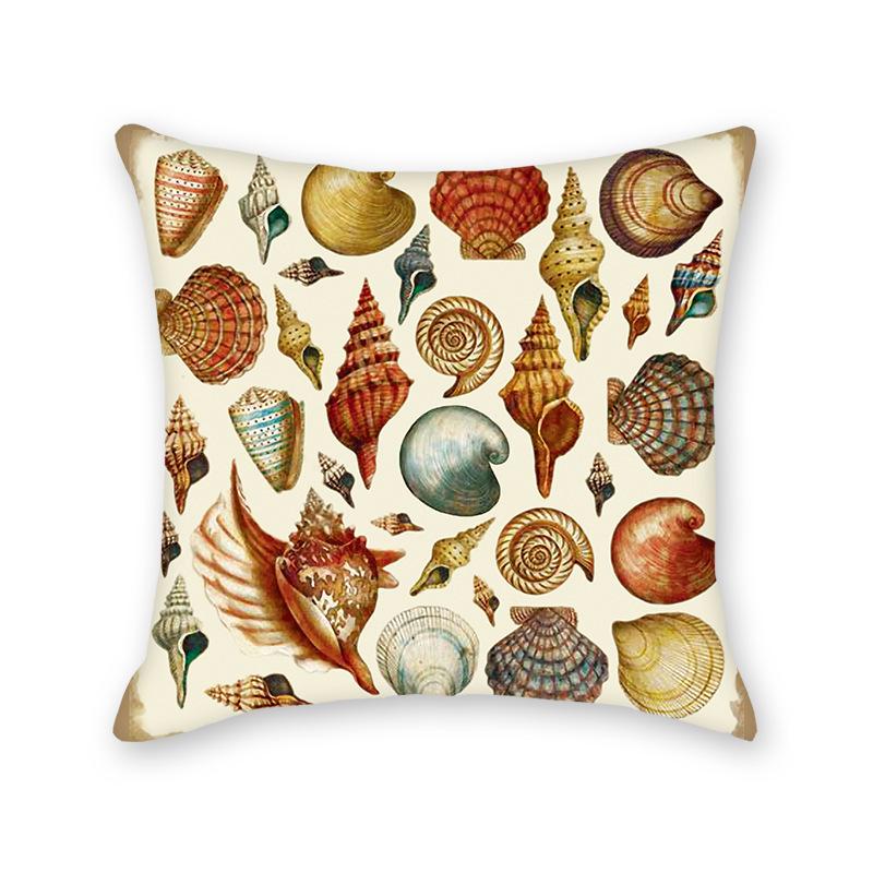 Ocean Series Summer Pillowcase - Living Room/Bedroom Sofa Cushion Cover