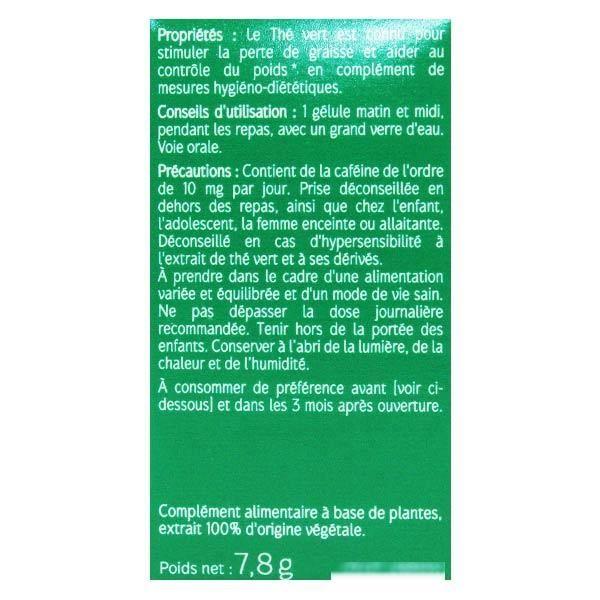 Naturactive Thé Vert Bio 30 gélules