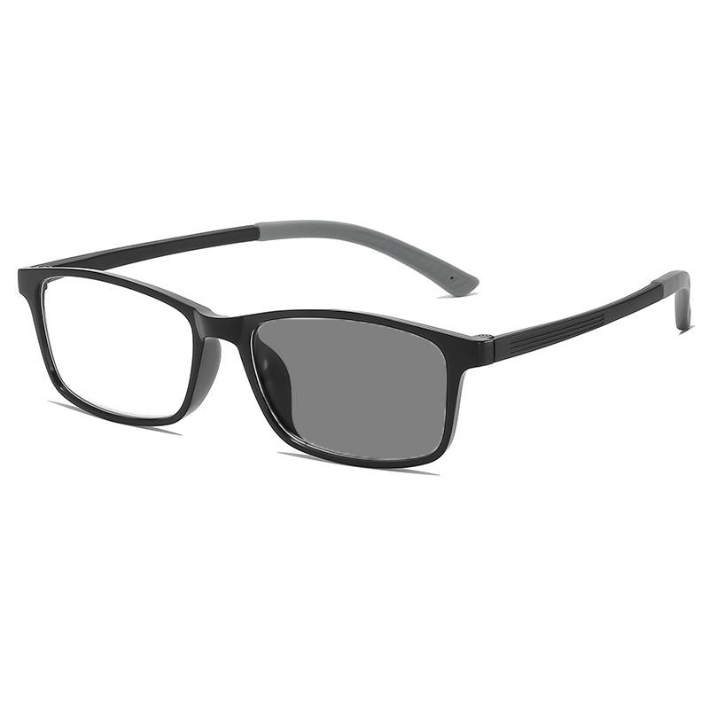 

Спортивные фотохромные очки для чтения TR90 с изменяющим цвет, защитой от синего света, очки для велоспорта, фотохромные очки для пресбиопии +200