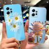 For Xiaomi Redmi Note 12 4G Case Beautiful Flowers Painted Cover Soft Slim Phone Case For Redmi Note 12 Pro Plus Note12 5G Shell