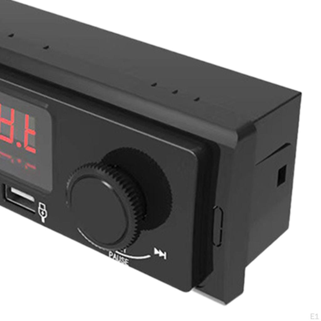 Car Stereo Radio Bt Double USB Port Audio Device Quality Sound MP3 Music Player Speaker for