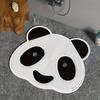 Panda Themed Silicone Massage Mat for Shower Non Slip, Exfoliating Bath Pad with Suction Cups,  Perfect for Back Scrubbing