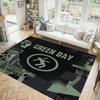 Green Day Design Crystal Velvet Carpet Cozy Non?Slip Printed Rug For Bedroom Living Room Entrance