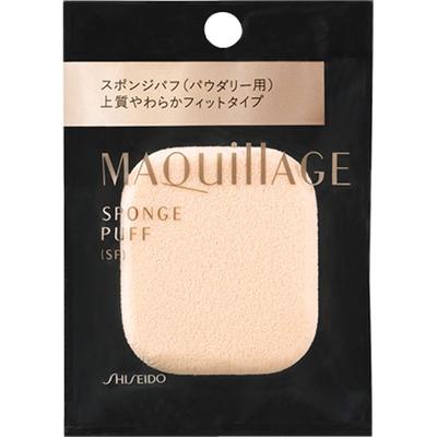 MAQuillAGE Sponge Puff (SF) - Foundation (Other) When Using with Water, Moisten a Sponge with Water and Wring It Out Tightly Before Use. Foun
