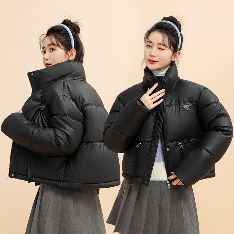 Wind winter new cotton jacket jacket loose hooded cotton coat women's top