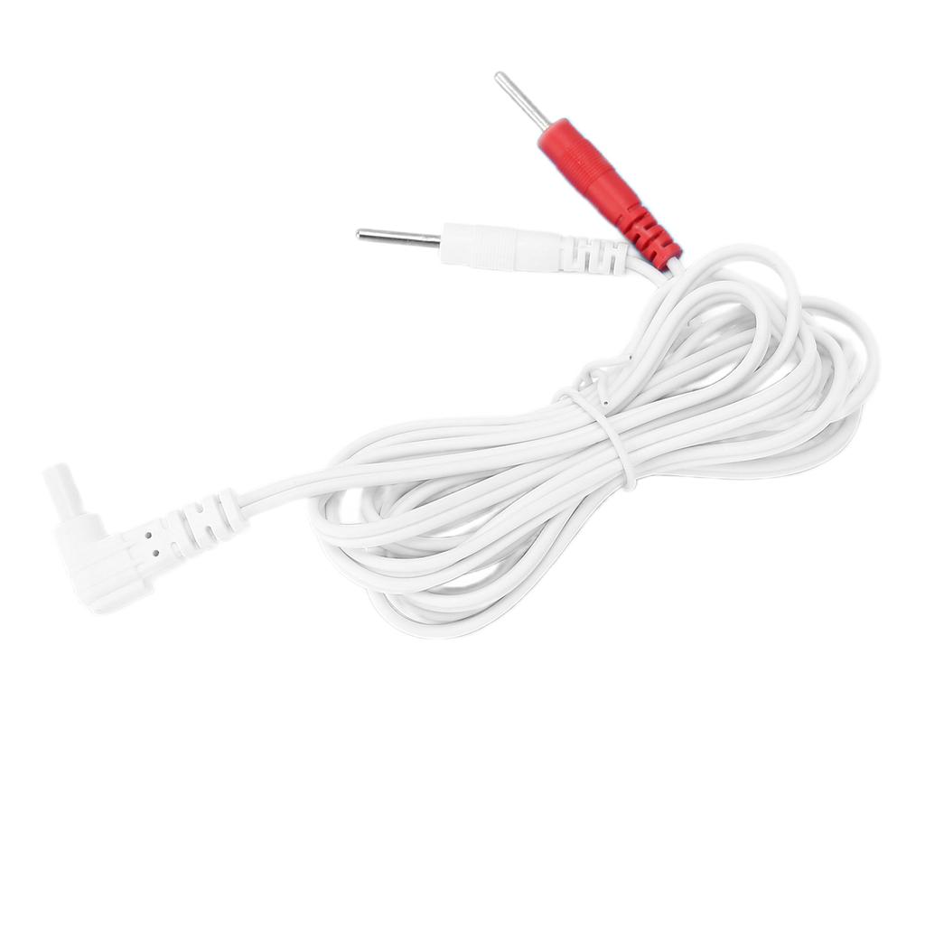 2 in 1 Portable Massage Machine Electrode Wire Replacement Electrode   Wires Connector Cables
