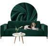 Cover For Sofa, 3-Seater Sofa, Green Velvet