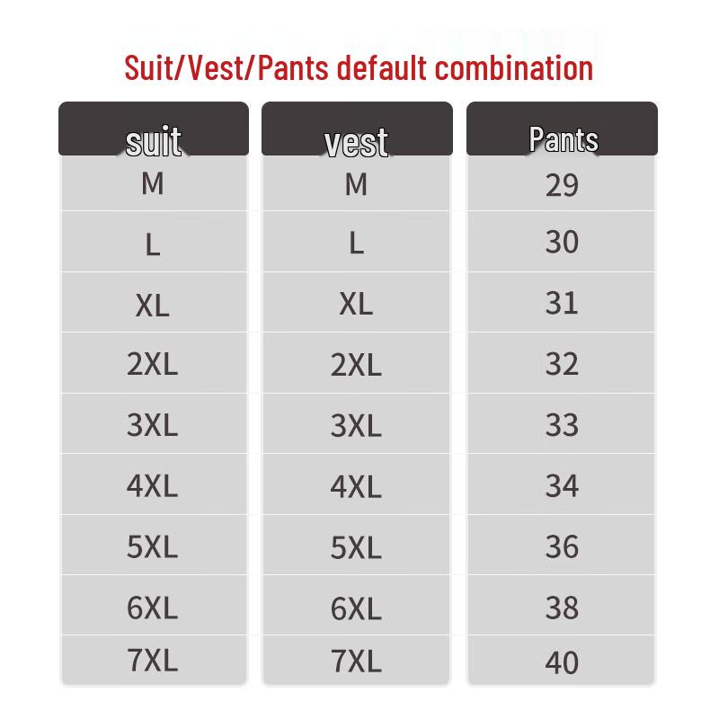ROMON Men's Slim-Fit Business Formal 3-Piece Suit