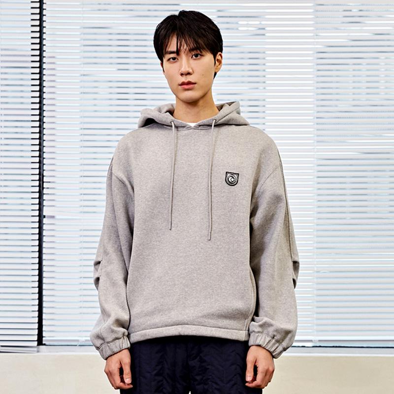 Custom Us Back-Banding Brushed Terry Hoodie Sweatshirt Cfs23Wkhtb08 Black/Xl