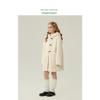 Children's Fur Coat 2025 Autumn and Winter New Style Girls' Imitation Lamb Wool Coat for Little Girls, Mid-Length Hooded