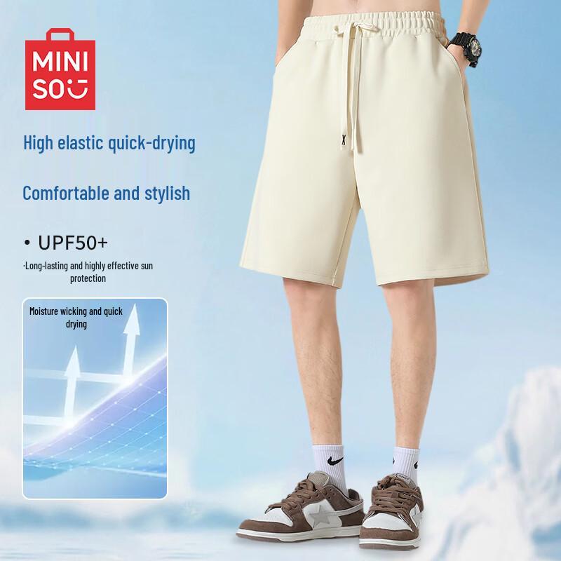 MINISO Men s Quick-Dry Sports & Casual Shorts M