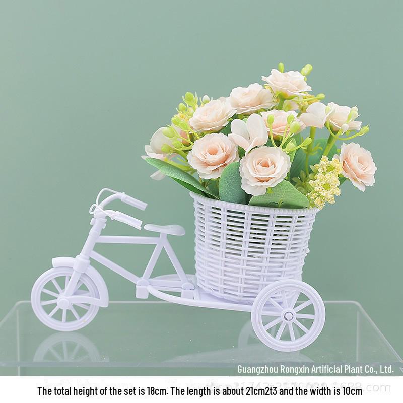 

Комплект искусственных цветов для помещений: Маленькие украшения в горшках для украшения дома и автомобиля